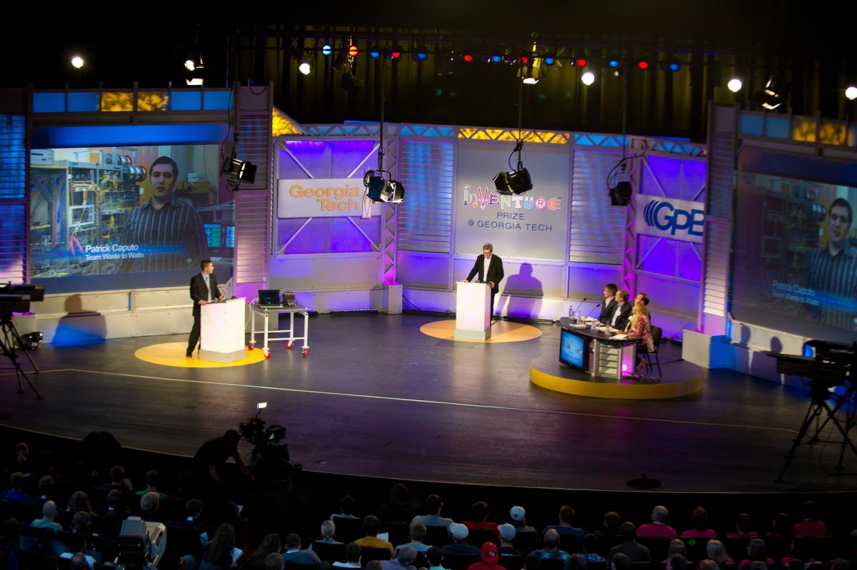 InVenture Prize stage
