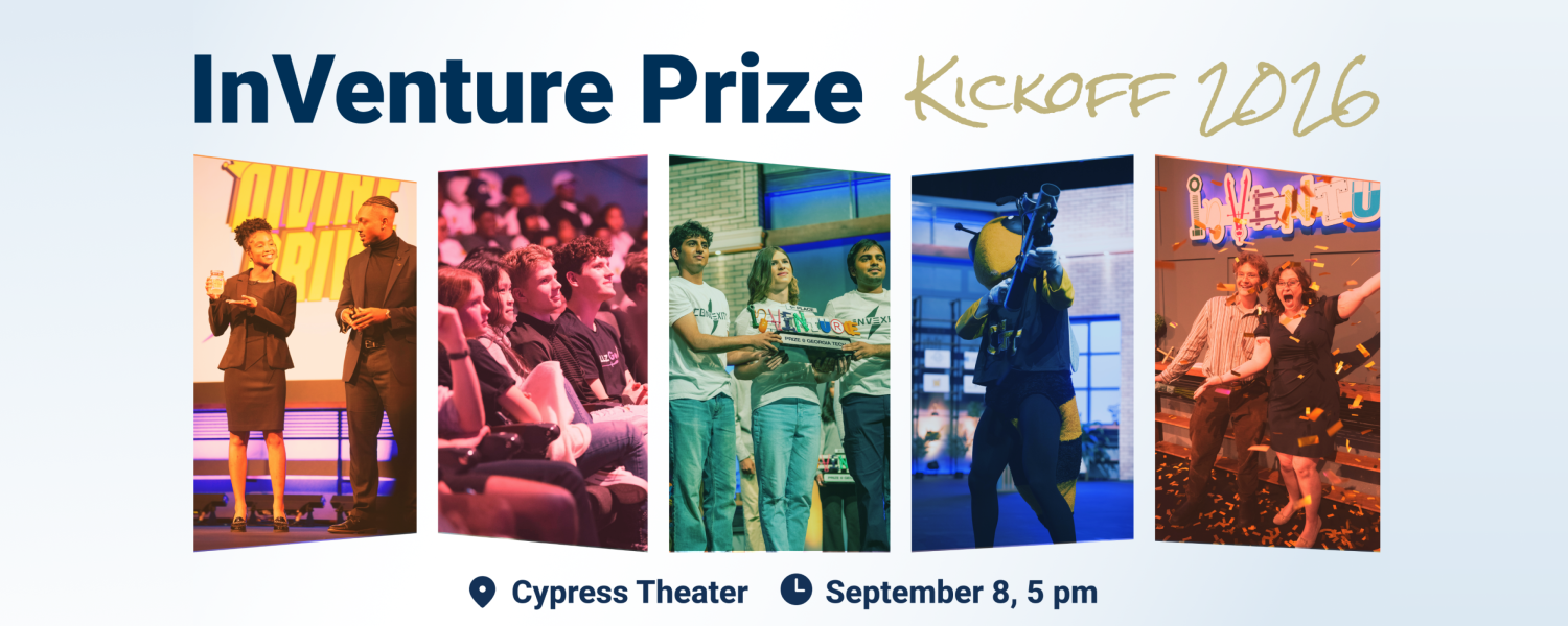 InVenture Prize Kickoff 2026 at Cypress Theater on September 8th at 5PM